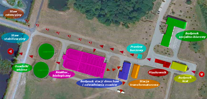 Oczyszczalnia z lotu ptaka